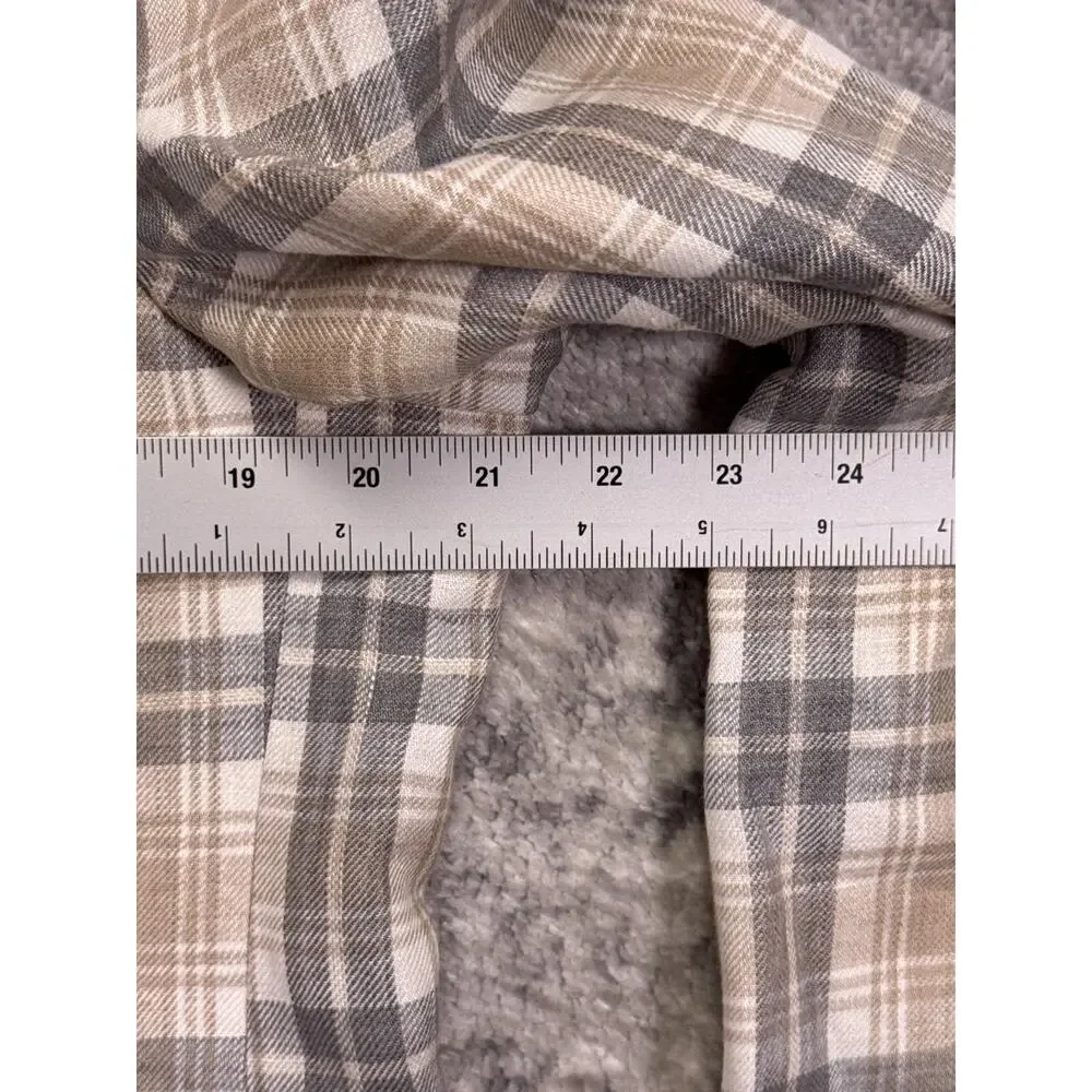 Lauren Ralph Lauren Blazer 40 R Mens 100% Linen Plaid Jacket